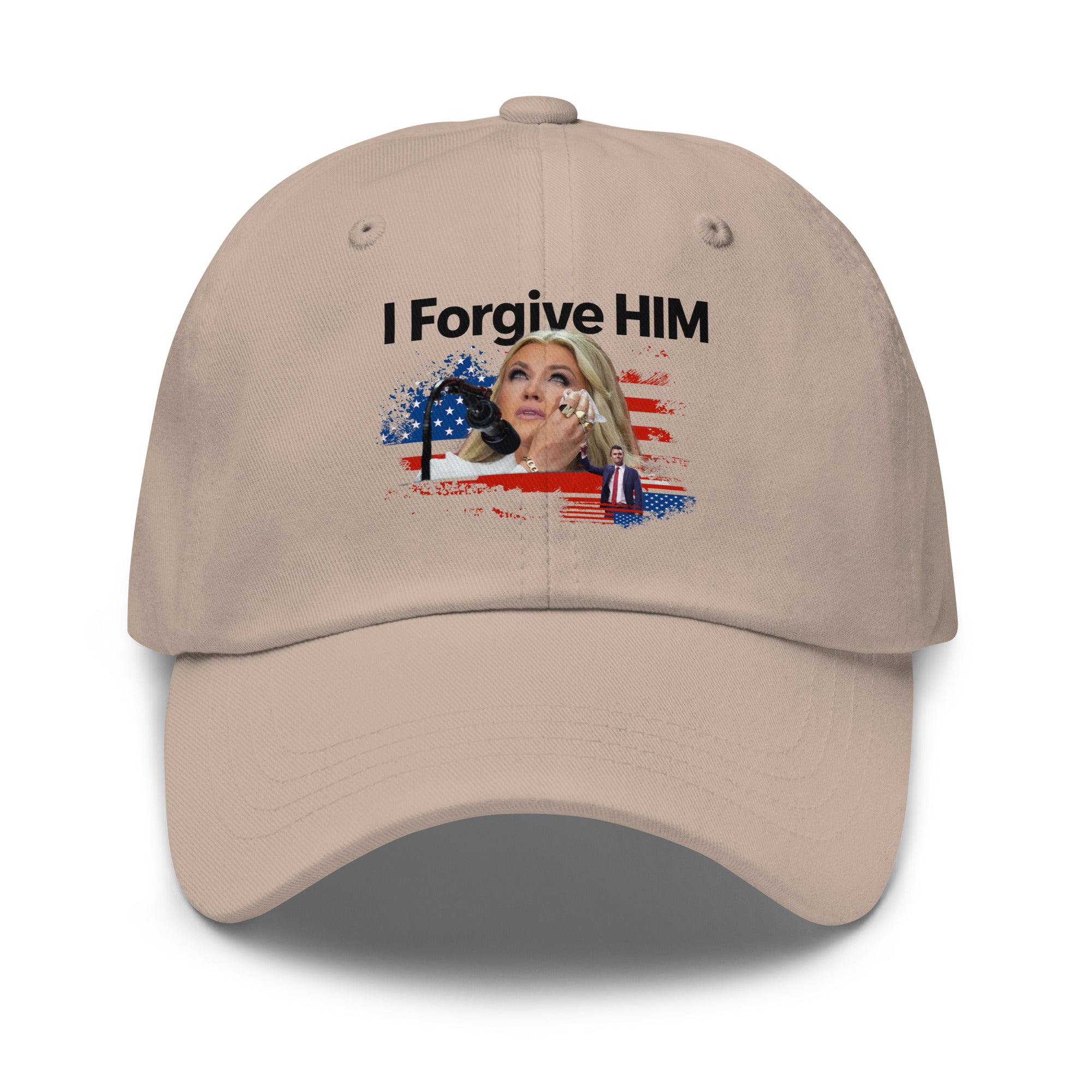 Erika Kirk I Forgive Him Hat, Charlie Kirk True Patriot 1993-2025 Rip Memorial American Flag Cap Beige Printed Cap - Tophatter Daily Deals