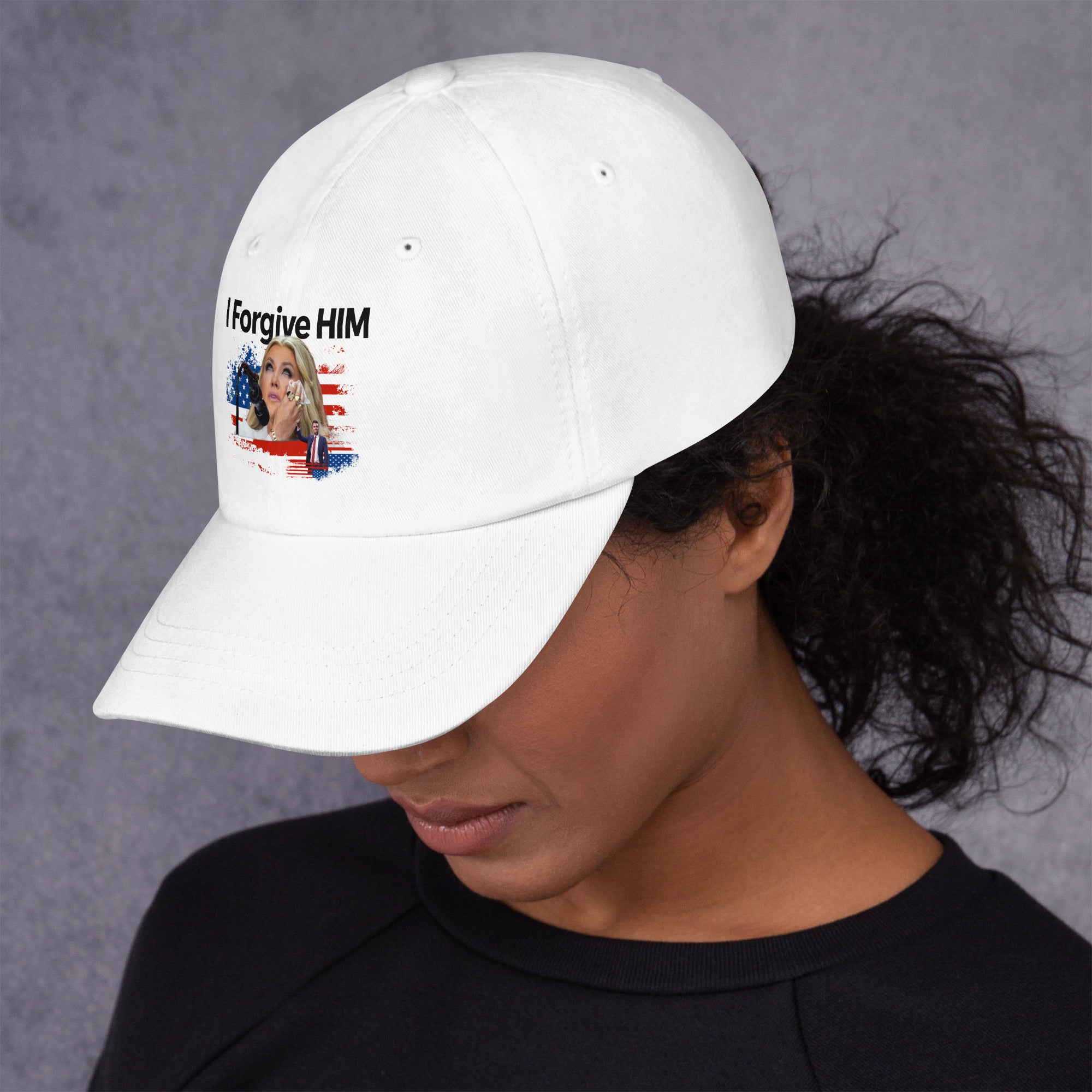 Erika Kirk I Forgive Him Hat, Charlie Kirk True Patriot 1993-2025 Rip Memorial American Flag Cap Printed Cap - Tophatter Daily Deals