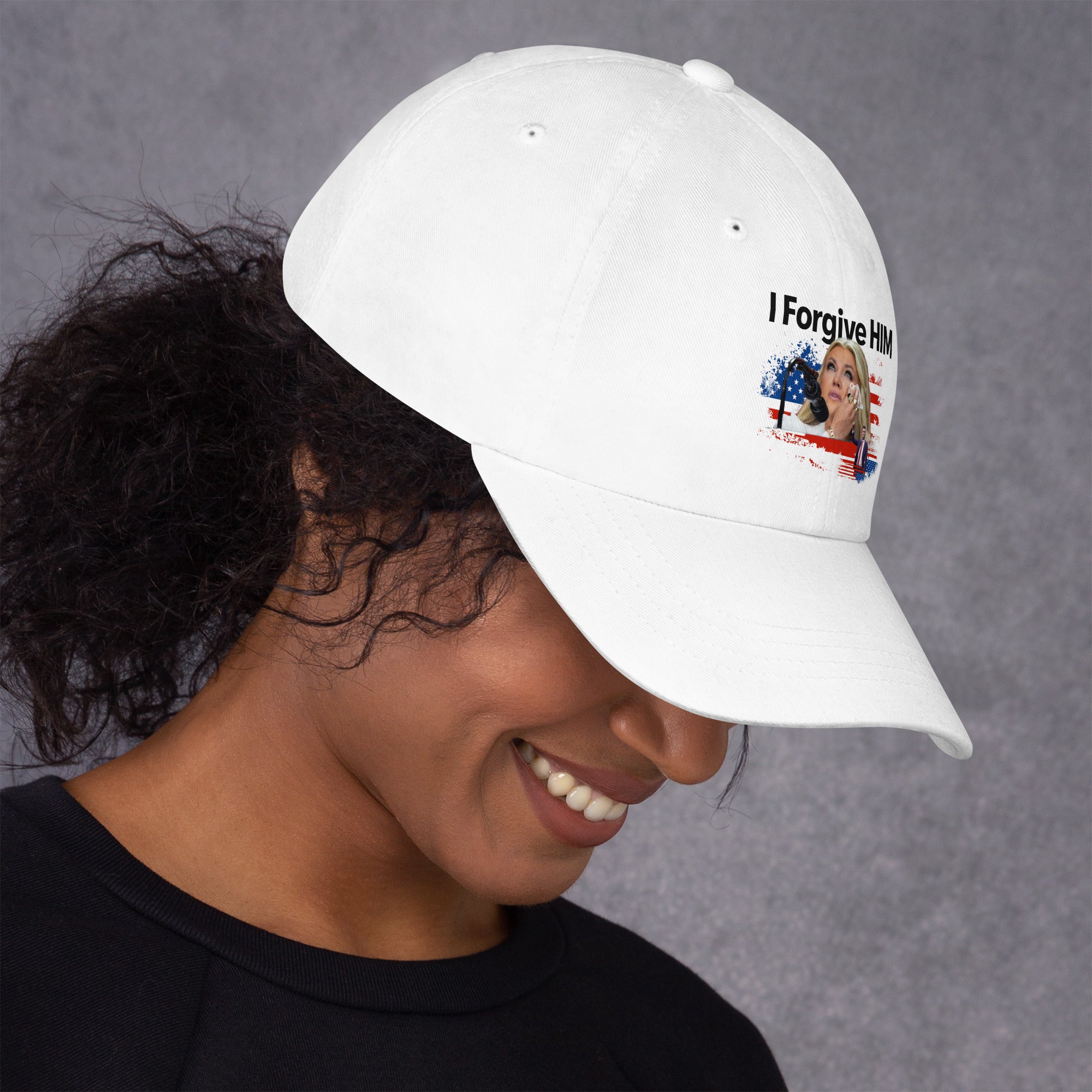 Erika Kirk I Forgive Him Hat, Charlie Kirk True Patriot 1993-2025 Rip Memorial American Flag Cap Printed Cap - Tophatter Daily Deals