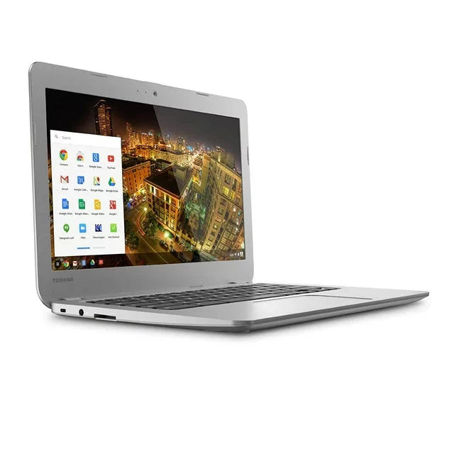 Toshiba CB35 13.3" LED Chromebook 2 Intel Celeron Dual Core 4GB 16GB SSD (Refurbished) Toshiba Chromebook - Tophatter Daily Deals