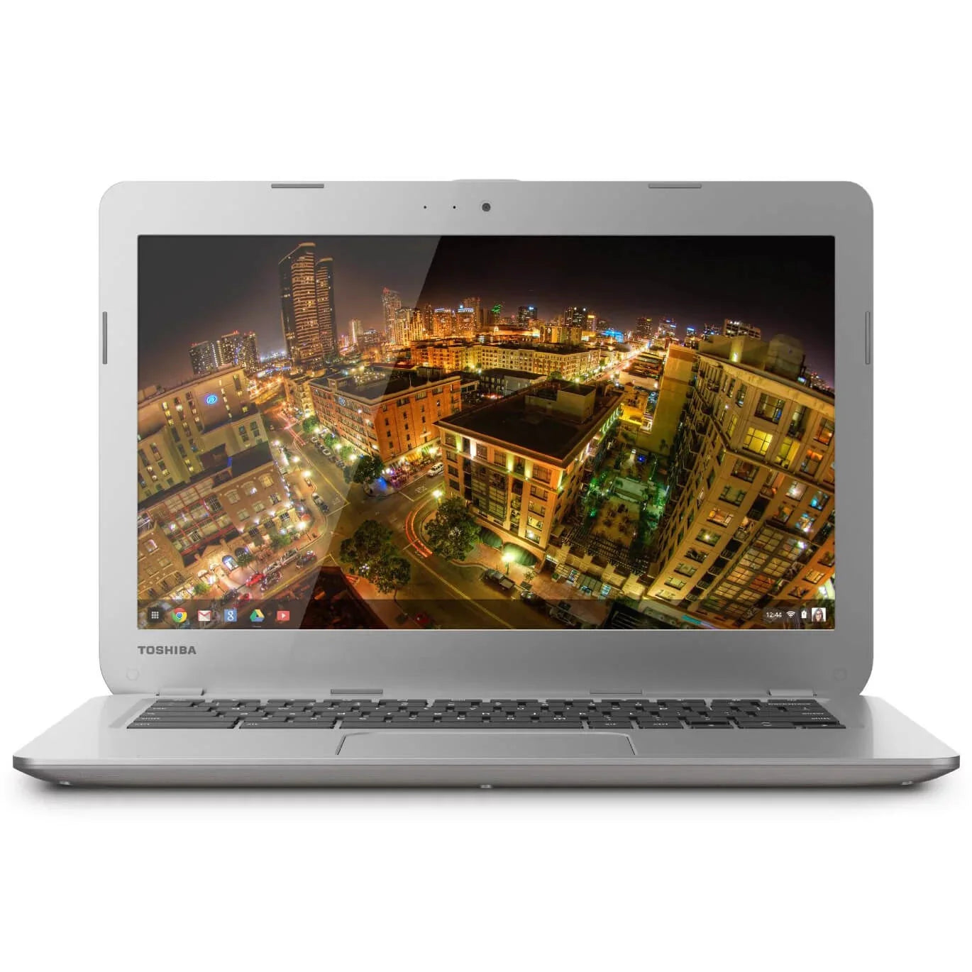 Toshiba CB35 13.3" LED Chromebook 2 Intel Celeron Dual Core 4GB 16GB SSD (Refurbished) Toshiba Chromebook - Tophatter Daily Deals