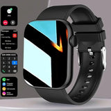 Touch Screen Dual Band Smartwatch Black Unbranded Smart Watch - Tophatter Daily Deals