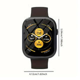 Touch Screen Dual Band Smartwatch Unbranded Smart Watch - Tophatter Daily Deals