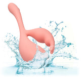 Elle Liquid Silicone Bunny Vibrator in Soft Pink with 10 Vibration Functions and Flexible Body > Vibrators > Ladies > Rabbit - Tophatter Daily Deals
