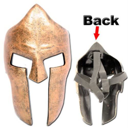 300 Spartan Helmet Movie Cosplay Mask - Tophatter's Guns'N'Weapons Store Collectible Weapons - Tophatter Daily Deals