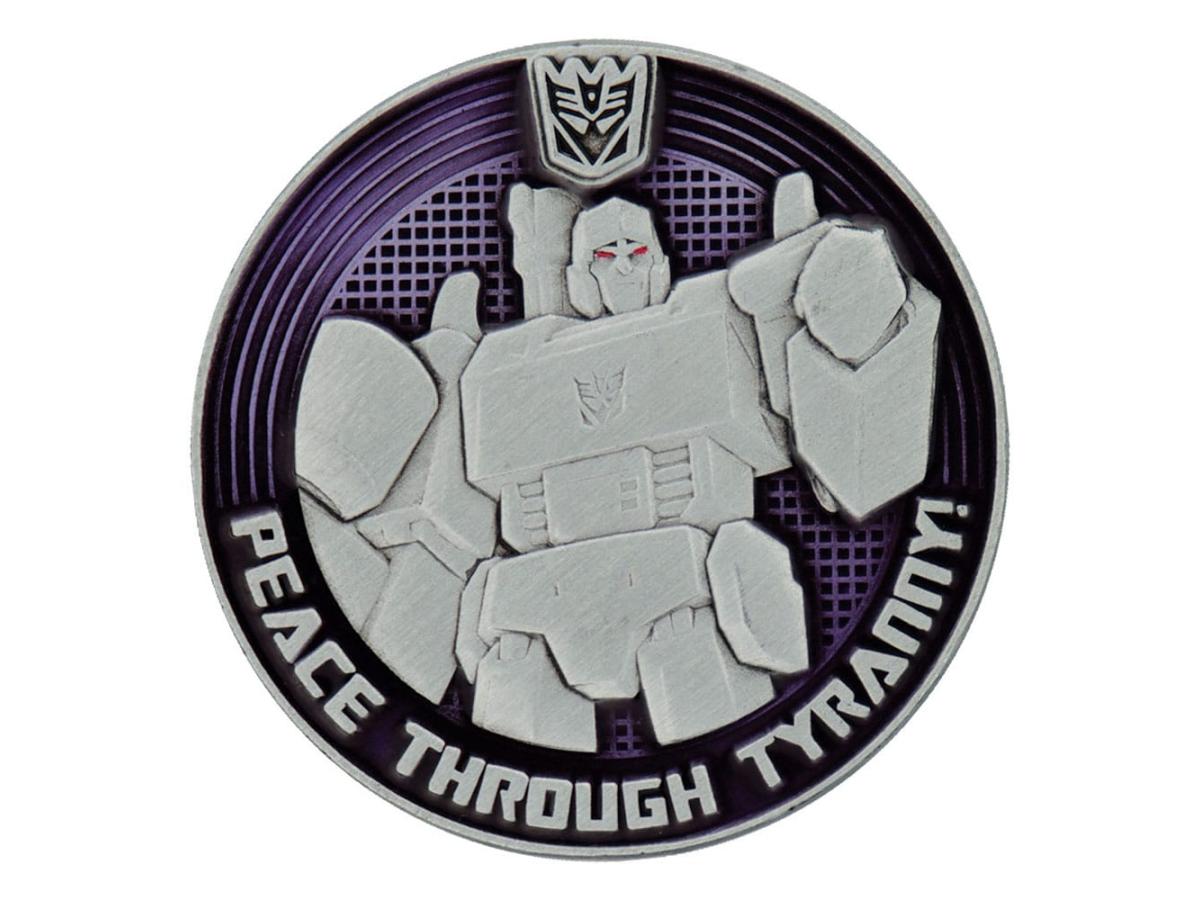 Transformers G1 – Official Autobots vs Decepticons Limited Edition Coin Replica Coin - Tophatter Daily Deals