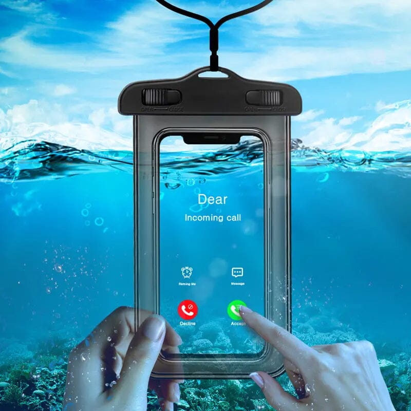 Transparent Luminous Phone Dry Bag Dry Bag - Tophatter Daily Deals
