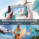 Transparent Luminous Phone Dry Bag Dry Bag - Tophatter Daily Deals