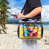 Transparent See Through Clear Tote Bag Handbags & Wallets - Tophatter Daily Deals