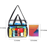 Transparent See Through Clear Tote Bag Handbags & Wallets - Tophatter Daily Deals