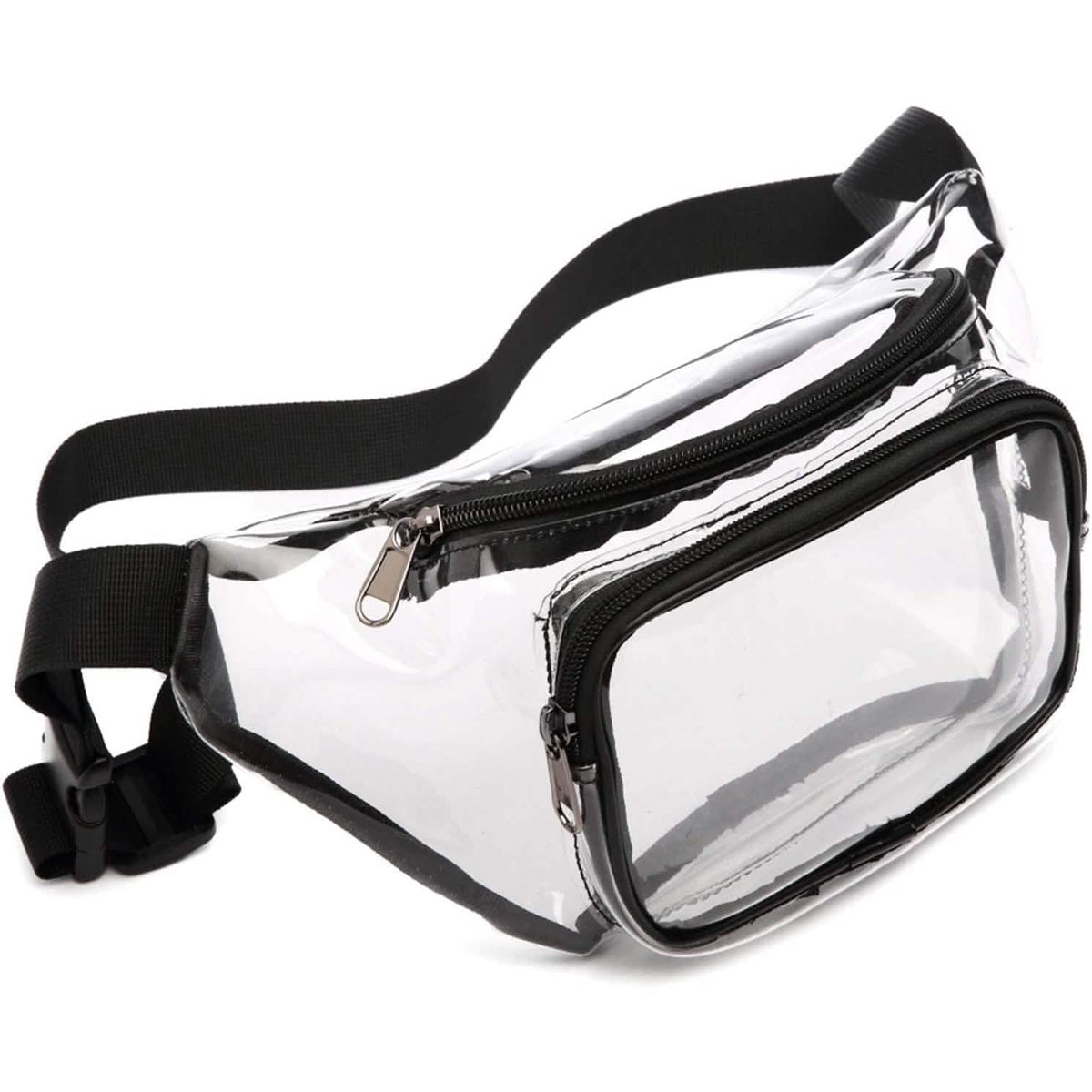 Transparent Waterproof Waist Bag Black Handbags & Wallets - Tophatter Daily Deals