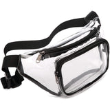 Transparent Waterproof Waist Bag Black Handbags & Wallets - Tophatter Daily Deals