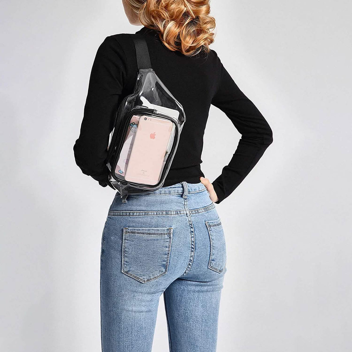 Transparent Waterproof Waist Bag Handbags & Wallets - Tophatter Daily Deals