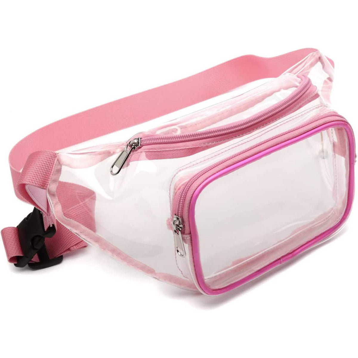 Transparent Waterproof Waist Bag Pink Handbags & Wallets - Tophatter Daily Deals