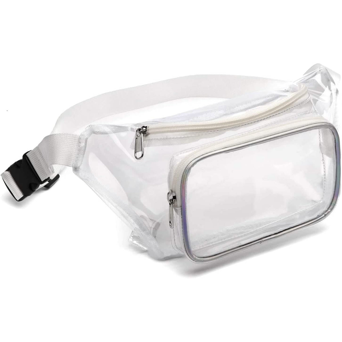 Transparent Waterproof Waist Bag White Handbags & Wallets - Tophatter Daily Deals