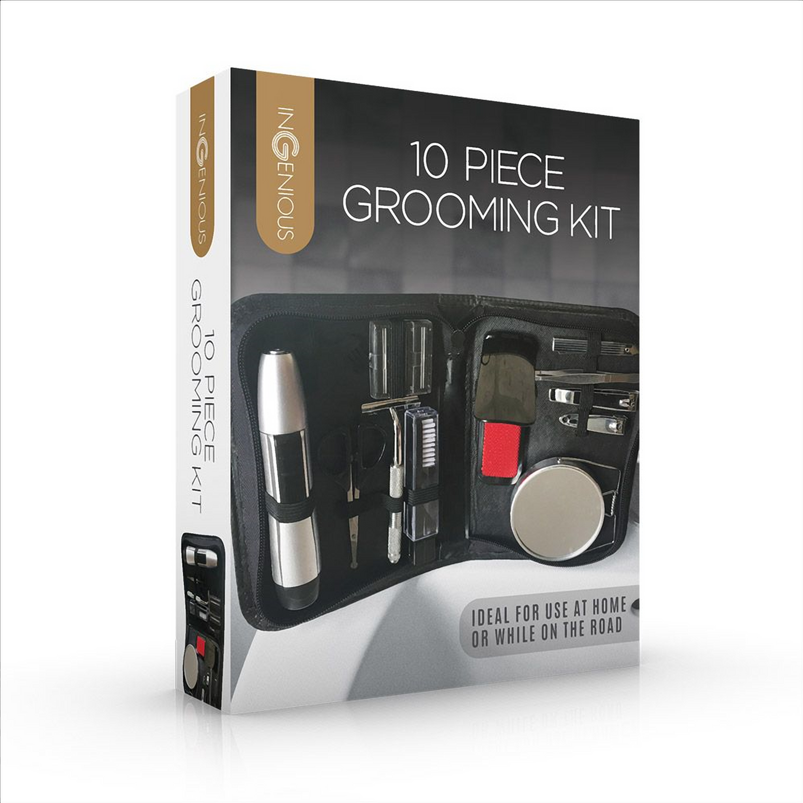 Grooming Kit With Trimmer Gift - Tophatter Daily Deals