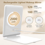 Travel Makeup Mirror with 10X Magnifying Mirror Beauty & Personal Care - Tophatter Daily Deals