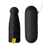 Travel Mini Umbrella for Purse Black Outdoor Recreation - Tophatter Daily Deals