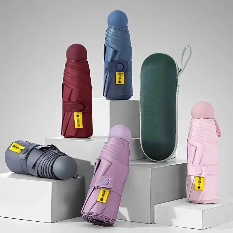 Travel Mini Umbrella for Purse Outdoor Recreation - Tophatter Daily Deals
