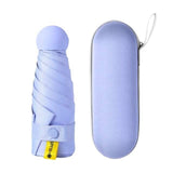 Travel Mini Umbrella for Purse Purple Outdoor Recreation - Tophatter Daily Deals