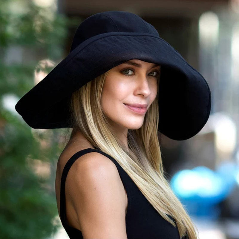 Travel Packable Bucket Hat UV Sunscreen Cotton Linen Sun Hat Cap - Tophatter Daily Deals