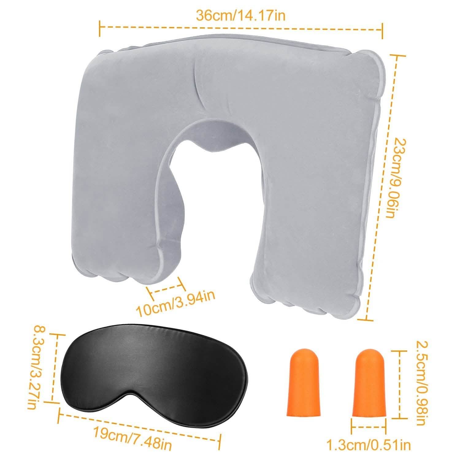 Travel Pillow Inflatable U Shape Neck Pillow Everything Else - Tophatter Daily Deals