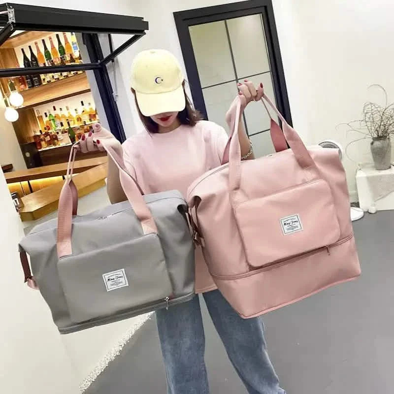 Travel Storage Zipper Handbag Handbags & Wallets - Tophatter Daily Deals