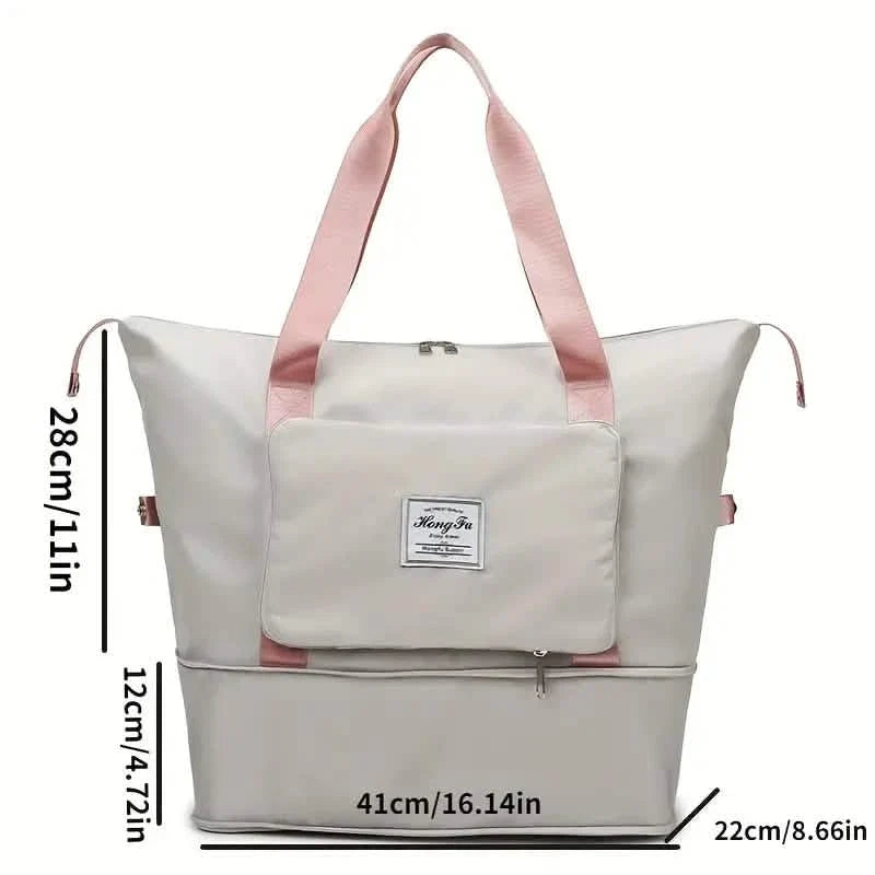 Travel Storage Zipper Handbag Handbags & Wallets - Tophatter Daily Deals