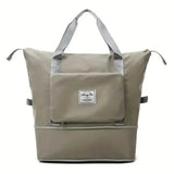 Travel Storage Zipper Handbag Gray Handbags & Wallets - Tophatter Daily Deals