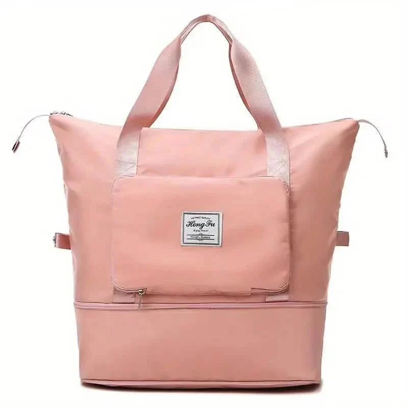 Travel Storage Zipper Handbag Pink Handbags & Wallets - Tophatter Daily Deals
