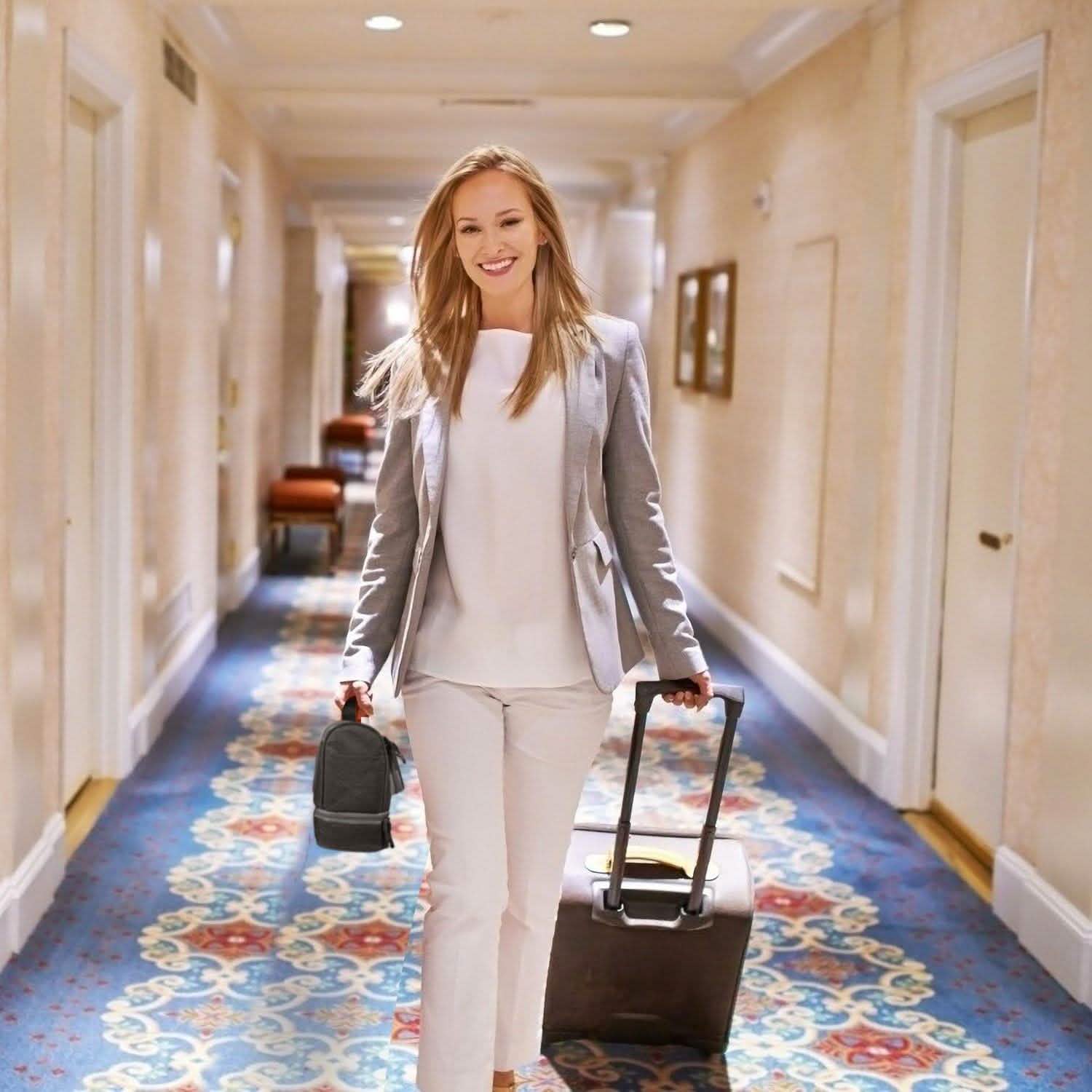 Travel Toiletry Cosmetic Bag Beauty & Personal Care - Tophatter Daily Deals