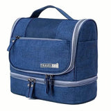 Travel Wash Bag with Hanging Hook Blue Handbags & Wallets - Tophatter Daily Deals
