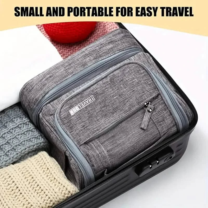Travel Wash Bag with Hanging Hook Handbags & Wallets - Tophatter Daily Deals
