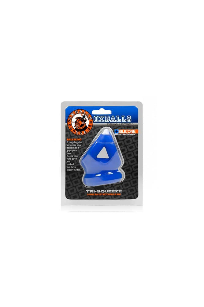 Oxballs - Tri-Squeeze 3-Ring Ballstretching Sling - Assorted Colors Sex Toy - Tophatter Daily Deals