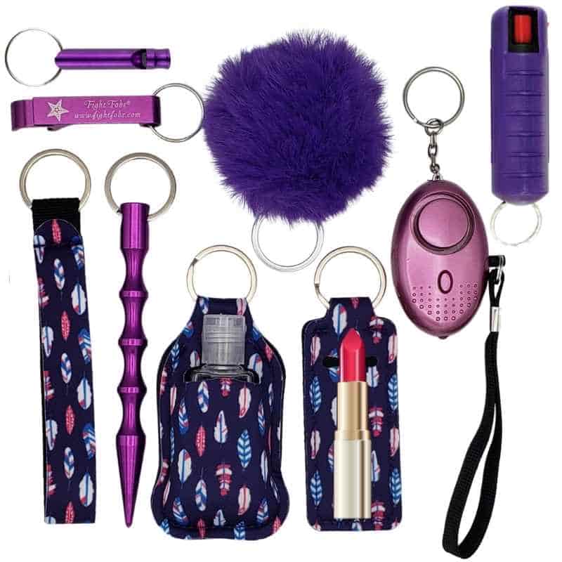 Fight Fobs® Tribe Vibe Boho Self Defense Key Chain Set Self-Defense Keychains - Tophatter Daily Deals