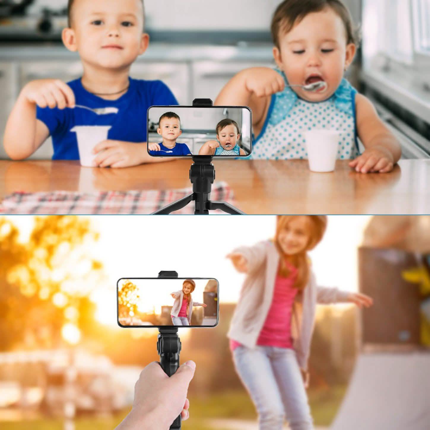 Tripod Desk Phone Stand Stabilizer Mobile Accessories - Tophatter Daily Deals