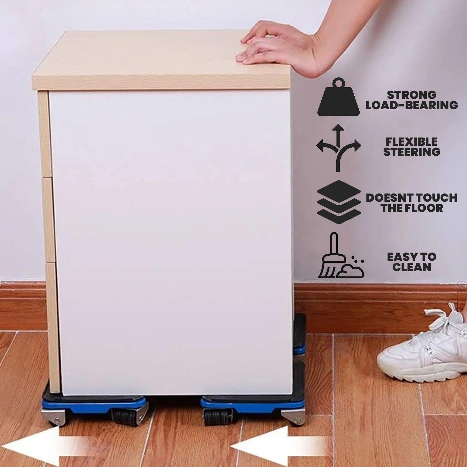 Furniture Moving Wheels - Heavy Furniture Lifter Shifter Remover Roller Wheels Moving Mover Tools Kit Set Apparel & Accessories - Tophatter Daily Deals