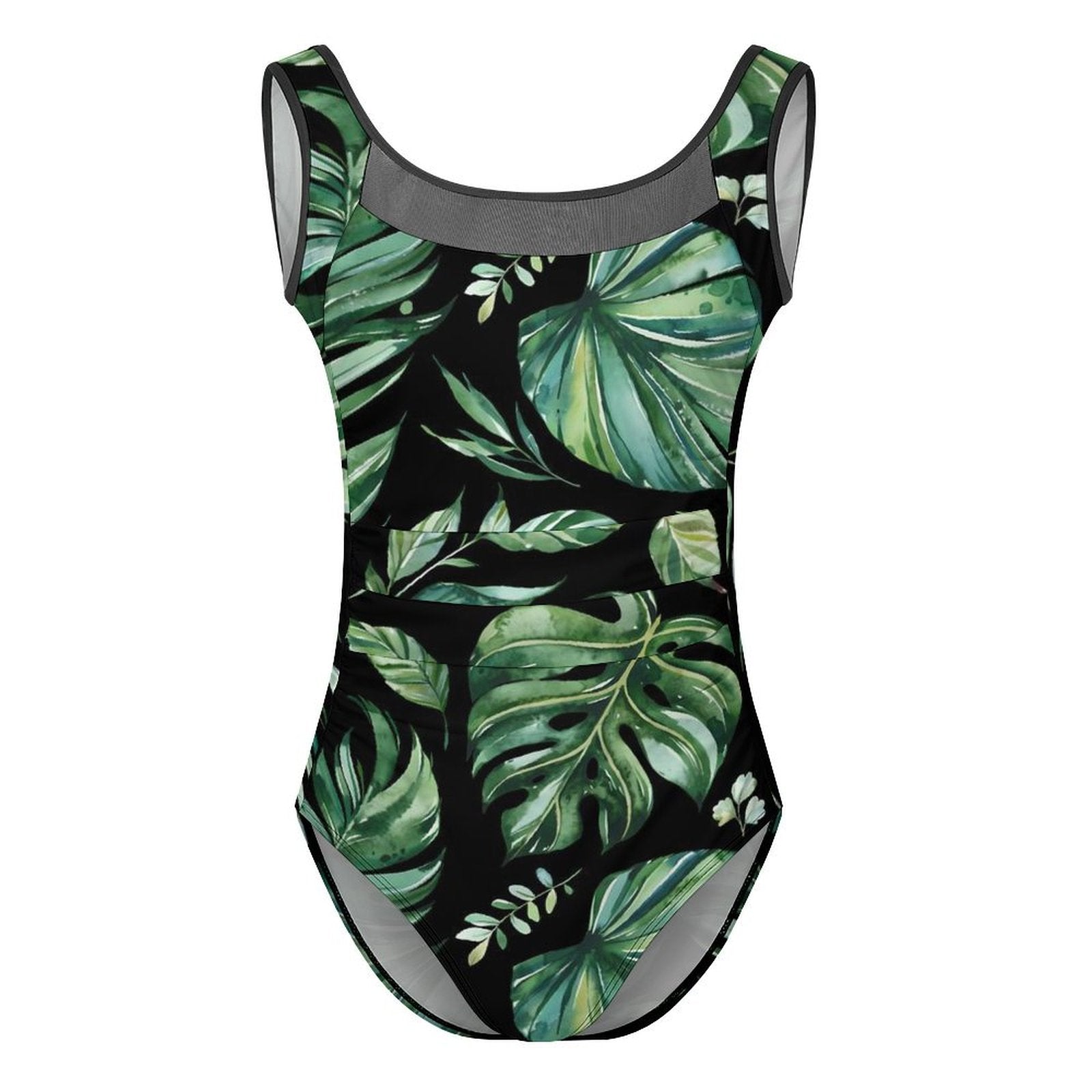 Tropical Leaf Swimsuit Women Push Up Beach Wear Swimwear - Tophatter Daily Deals