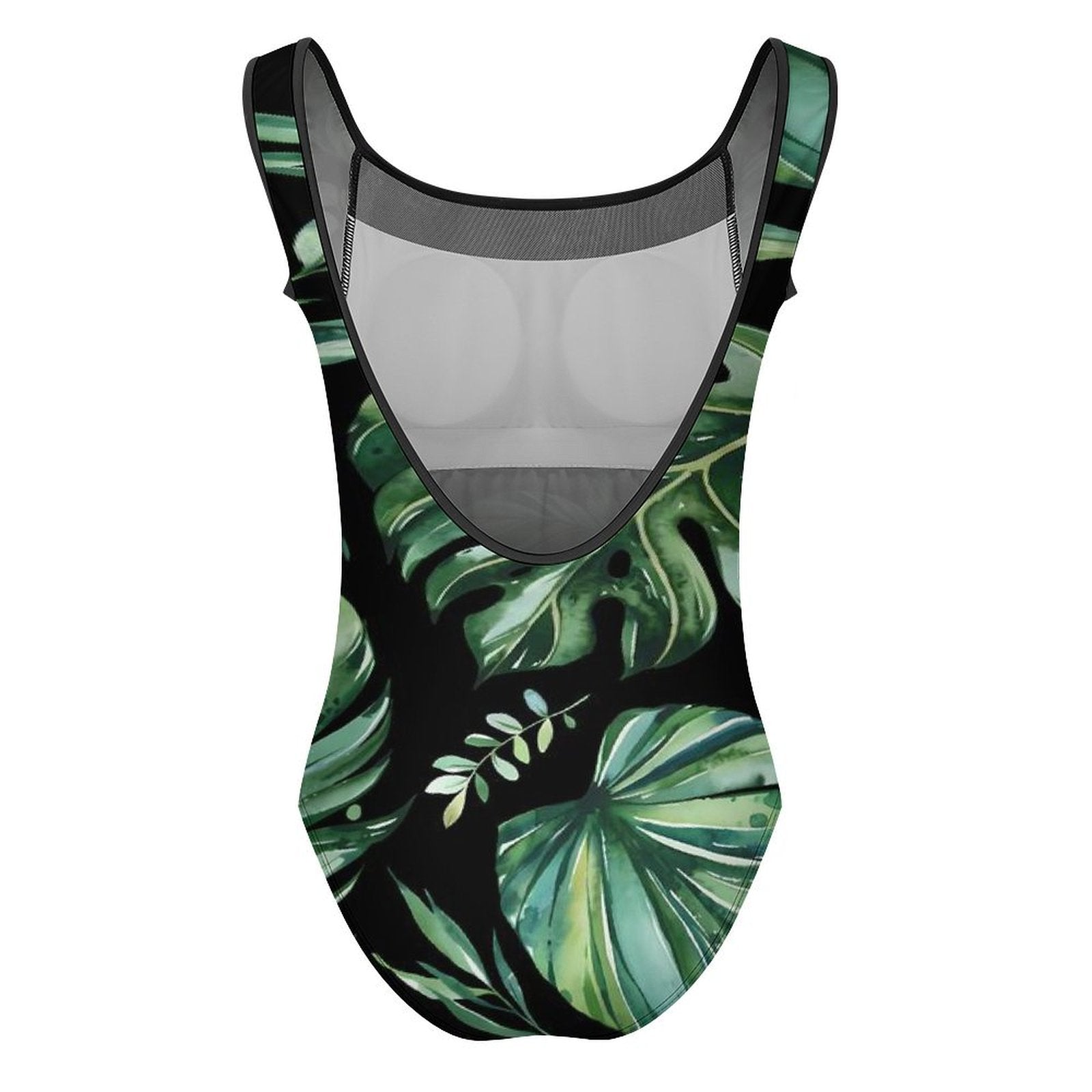 Tropical Leaf Swimsuit Women Push Up Beach Wear Swimwear - Tophatter Daily Deals