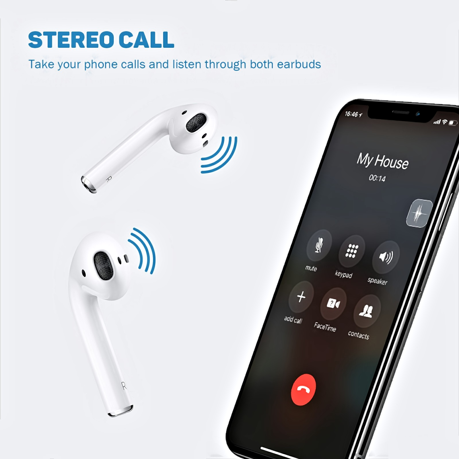 Bi12H True Wireless Ear Buds Ealectonic - Tophatter Daily Deals