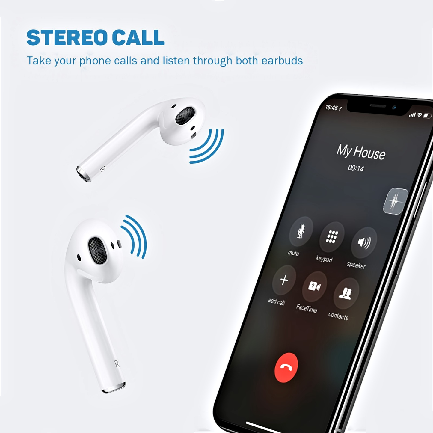 Bi12H True Wireless Ear Buds Ealectonic - Tophatter Daily Deals
