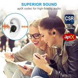 True Wireless Earbuds CSR v4.2 In-Ear Stereo Headsets In-Ear Headphones - Tophatter Daily Deals