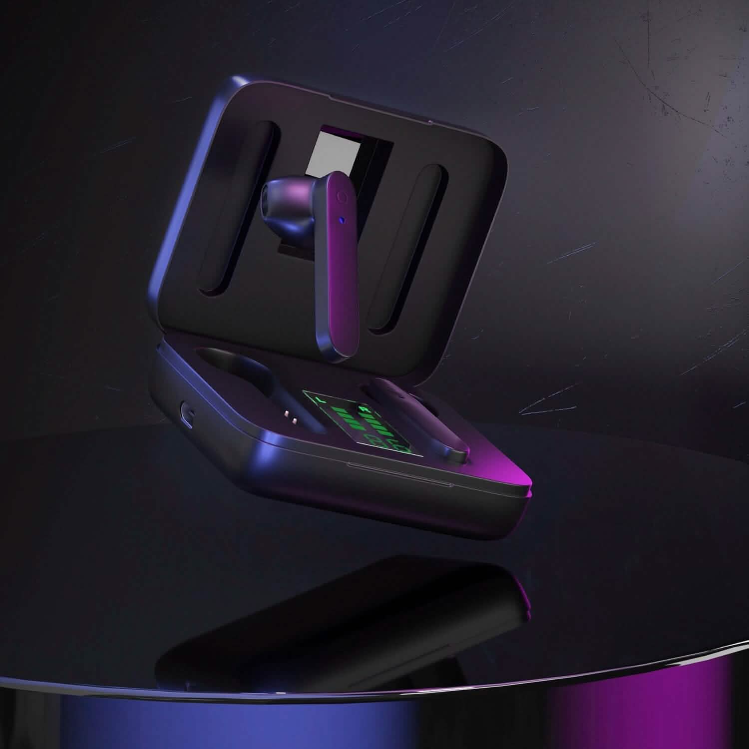 True Wireless Stereo V5.1 Earbuds Touch Control Headphones - Tophatter Daily Deals