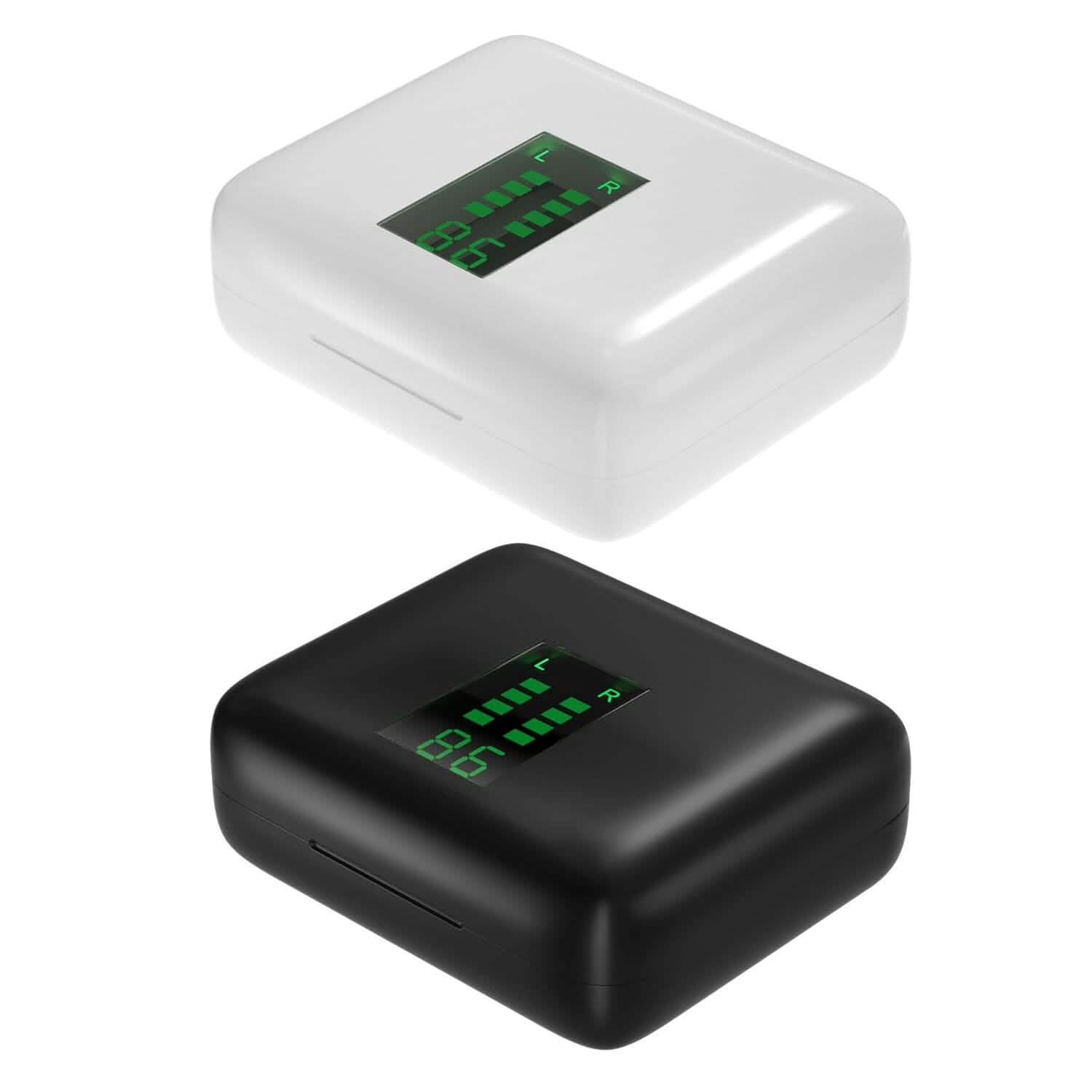 True Wireless Stereo V5.1 Earbuds Touch Control Headphones - Tophatter Daily Deals