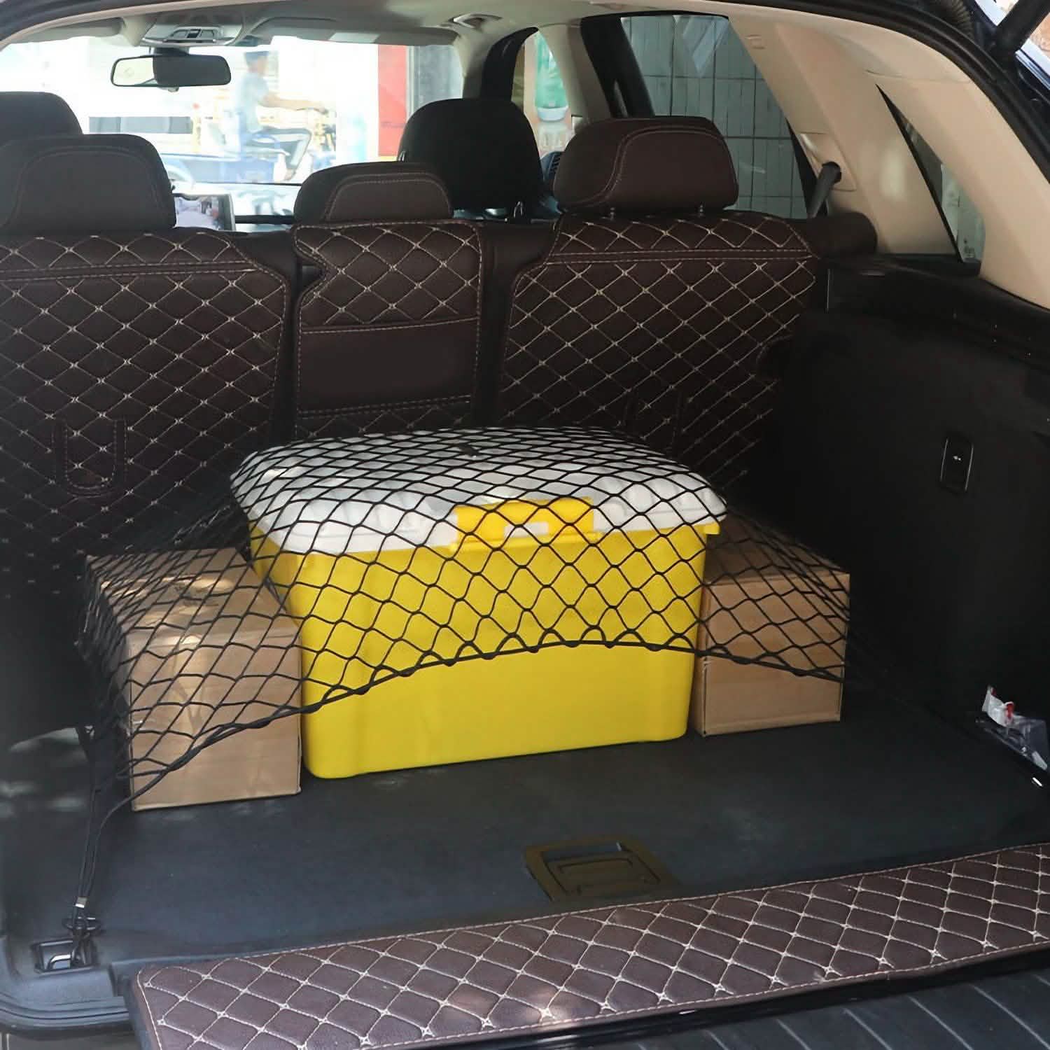 Trunk Cargo Net Stretchable Universal Automotive - Tophatter Daily Deals