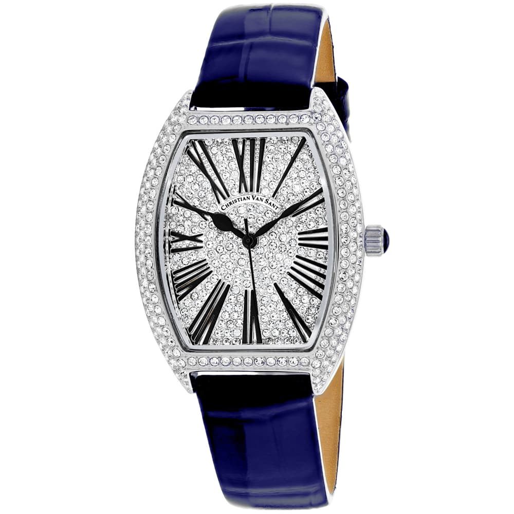 Christian Van Sant Women's Chic // CV4841 Silver Watches - Tophatter Daily Deals