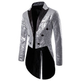 Men Court Tuxedo Suit Coats Party Long Jacket Men Blazer - Tophatter Daily Deals