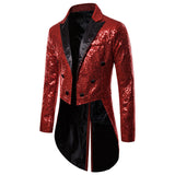 Men Court Tuxedo Suit Coats Party Long Jacket Men Blazer - Tophatter Daily Deals