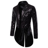 Men Court Tuxedo Suit Coats Party Long Jacket Men Blazer - Tophatter Daily Deals