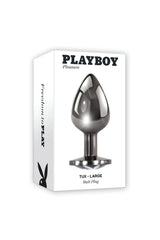 Playboy - Tux Metal Butt Plug - Assorted Sizes Sex Toy - Tophatter Daily Deals